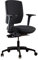 Dauphin Shape Elan, SH3615, Bürostuhl mit Vollpolsterung, ergonomisch, mittelhohe Rückenlehne, für Home-Office und Büro, Syncro-3D-Balance-Technik