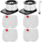 IZ300UKT Filters Set for Shark IZ300, IZ300UK, IZ300UKT, IZ320 IZ320UK, IZ320UKT Anti Hair Wrap Cordless Vacuum Cleaners Pre-Motor Foam&Felt IZ Series Filters