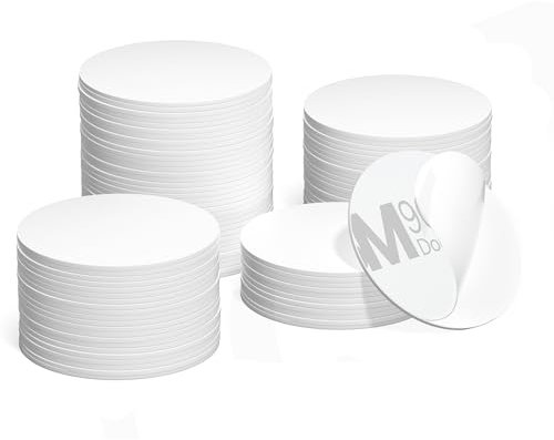 NFC Tags, NTAG215 nfc-tag(50Stück)NFC Coin Cards,NFC Stickers,with Adhesive Back, Blank White Card, 504 Byte Speicher für Android iPhone und alle NFC-fähigen Geräte