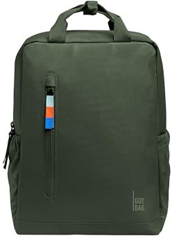 GOT BAG Rucksack Daypack 2.0 | Laptop Rucksack mit 14 Laptopfach | 11L Füllvolumen Handgepäck Tagesrucksack (algae)