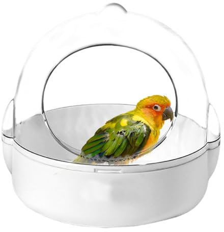 Comedero para pájaros con ventana transparente, cama nido para loros, caja de anidación desmontable para periquitos, caja de cría de pájaros, caja de apareamiento para pájaros de tamaño pequeño