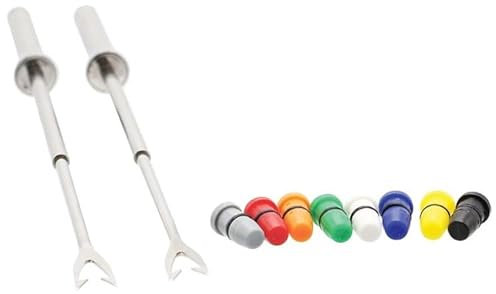 Lot de 2 fourchettes à fondue Lono avec 8 embouts de couleur différentes WMF - FS-1000050144