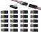 COMVASTARS 10PCS Conectores Eléctricos Rapidos,Empalmes Cables Electricos,conector de conexión,Conector de Enchufe para Coche,2 Pines Conector de Cable,18-22 AWG Conector de Conexión Rápida de Cable