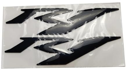 3D-Logo-Aufkleber Für Verkleidung Und Tankpad Für Yamaha YZF-R1 YZFR1 YZF R1(SCHWARZ)