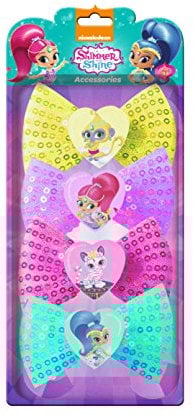 Shimmer & Shine Shimmer&Shine Set 4 Stück Haar und Schleife (Kids SH226), Farb/Modell Sortiert