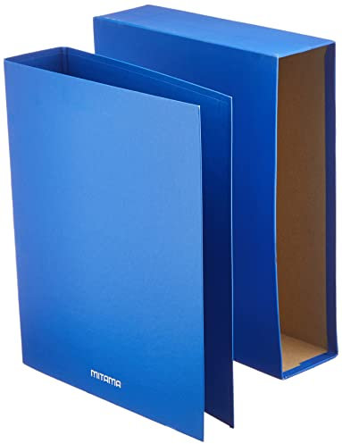 Mitama 35595 - Raccoglitore Dorso 8 Blu con Meccanismo a Leva Trendy