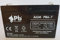 Leoch Batterie au plomb AGM 6 V, 7 A, 151 x 34 x 94/100 mm