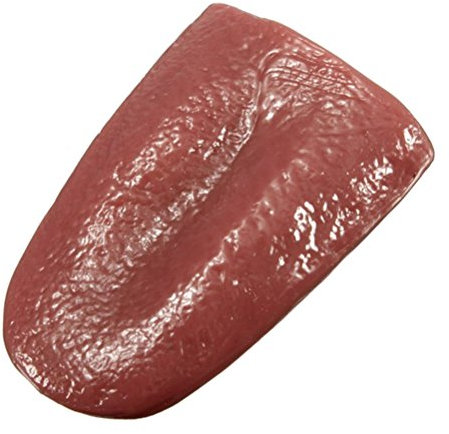 Toyvian 3 Pcs Realistic Fake Tongue Gross Jokes Prank Magic Tricks Halloween Horrific Magicians Props