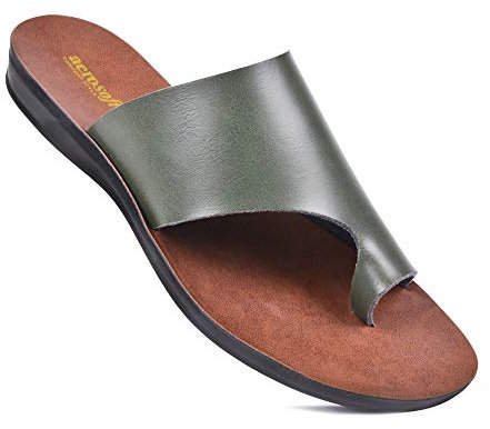 Aerosoft Gespaltener Zehenriemen, Kunstleder, niedlich, für Outdoor, Reisen, elegante flache Schuhe, bequem, Wandern, Freizeit, Sommer, Sandalen für Damen, modische Schuhe, Narzissengrün, 6 Narrow
