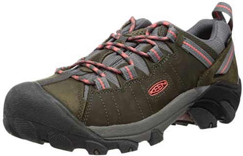 KEEN Damen Targhee 2 Waterproof Wanderschuh, Magnet/Coral, 37 EU