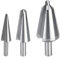 Lot de 3 forets coniques 16-30,5 mm/5-20 mm/3-14 mm en acier rapide pour acier HSS Tool Kit pour acier, bois, plastique