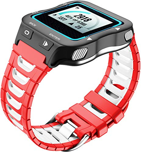 Shieranlee Kompatibel mit Garmin Forerunner 920XT Armband, Silikon Fitnesstracker Sportarmband Band Kompatibel mit Forerunner 920XT - Fitness Tracker Band with Clasp