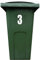4X Bin Sticker Vinyl Number 1-99 Large Recycling Box Wheelie Self Adhesive (3)