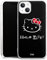 Slim Case extra dünn kompatibel mit Apple iPhone 13 Silikon Handyhülle transparent Hülle Kawaii Fanartikel Hello Kitty
