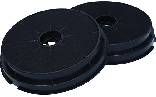 LUTH Premium Profi Parts 2 Stück Kohlefilter kompatibel mit Electrolux 9029793784 E3CFWH 190mmØ für Dunstabzugshaube