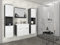 PIASKI Conjunto de Muebles de baño Montreal XL, Juego de Muebles de baño, Lavabo Incluido, Distintos Colores (Matera/Blanco Brillo)