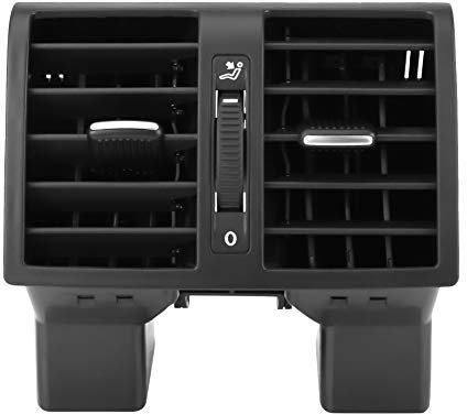 TKSE Ventilación de Salida de Aire Trasera, ventilación de Salida de Aire de la Consola Central Trasera para Touran Caddy 04-15 1T0819203