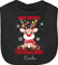Lätzchen - Geschenke - Mein erstes Weihnachten mit Name personalisiert I Weihnachtsoutfit Baby I 1. Weihnachten - Unisize - Schwarz - christmas my latz weihnachts first laetzchen weihnachtliche
