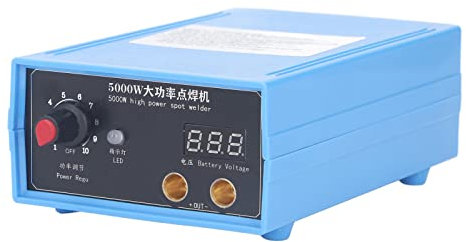 Saldatrice a Punti 100 a 240 V 5000 W 10 ℃ a 65 ℃ Saldatrice a Punti a Batteria Portatile con Penna per Saldatura in Rame a Forte conduttività