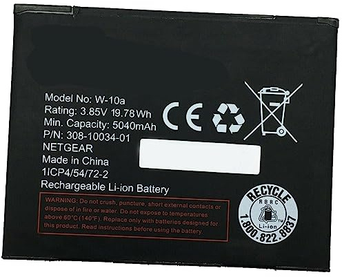 Ukkipower Router Modem M1 MR1100 Ersatz akku W-10 W-10A (3.8V 5040mAh)