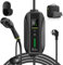 SYNCWIRE EV Caricatore Tipo 2 Cavo di Ricarica 7,5m, 6/8/10/13/16A Caricatore di Corrente Elettrica Regolabile con Display LCD, Box Caricatore Impermeabile IP65, Supporto Cavo, Sacca di Stoccaggio