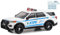 Greenlight 1/64 2020 NYPD Ford Police Interceptor Utility mit Squad Decal Sheet 42776