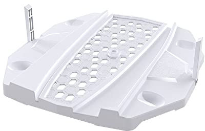 Base de rangement pour console et manette pour Sony PS5, Host Simple Upright Base Contrôleur/Console Support d'affichage (Blanc)