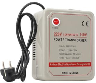NICCOO Convertisseur Transformateur 220v 110v Convertisseur De Tension Transformateur De Convertisseur De Tension Abaisseur Convertisseur De Tension DAlimentation Pour Soufflet 3000W