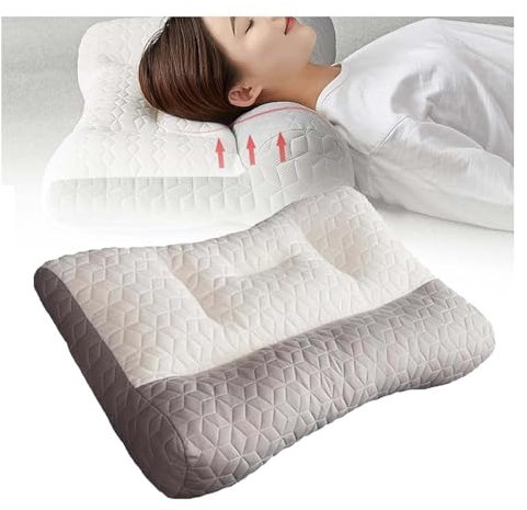 Proease Schlafapnoe-Kissen, Proease-Kissen für Schlafapnoe, ergonomisches Tiefschlafkissen für Nacken und Schulter, neuestes Proease Halswirbel-Nackenkissen, ergonomisches Kissen für Nacken und