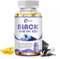 Lot de 120 capsules d'huile de graines noires pressées à froid pur bio pour Nigelle Sativa
