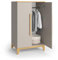 VitaliSpa Kinderkleiderschrank Malia, Kinderregal, Cashmere-Eiche, 70 x 120 cm