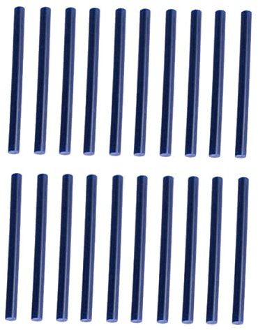 TOPPERFUN 20pcs Hot Melt Glue Sticks Hot Melt Adhesive Rods for Diy Craft Glue Sticks for Gun for Daily Use and Creative Projects