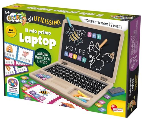 Lisciani Giochi - Carotina Gli utilissimi Primo Laptop, 117802