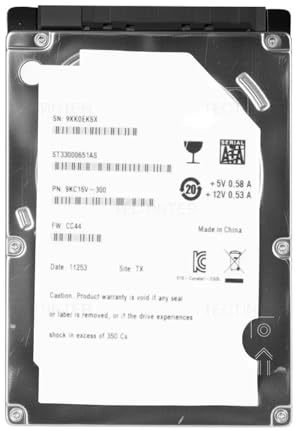 ROBLJZWRY Interne SATA-Festplatte für PS3/4/Pro/Slim/Laptop, Spielekonsole, HDD-Festplatte, 6,3 cm (2,5 Zoll), 500 GB/250 GB, 5.400 U/min
