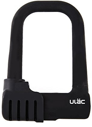 ULAC – Candado Bicicleta en U Stockholm | Máxima Seguridad Nivel 10/10 | Cerradura Antirrobo con 2 Llaves Abloy | Grillete de Acero Templado 14 mm Anti Robos | Bici Eléctrica, Moto, Patinete
