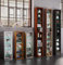 VCM Holzregal stehend | platzsparender CD-Schrank | Elegantes DVD-Regal stehend | Blu-Ray Regal | CD Regal - Rasato 77, Schwarz