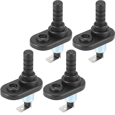 X AUTOHAUX 4 piezas de interruptor de puerta de coche motor tronco impermeable y resistente al óxido