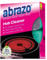 abrazo hob cleaner glass ceramic, induction hob cleaner, 2 sponges with natural soap clean your cooktop scratch-free, extra strong for everyday use