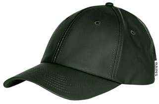 Rains Unisex Cap, 03 Grün, Einheitsgröße