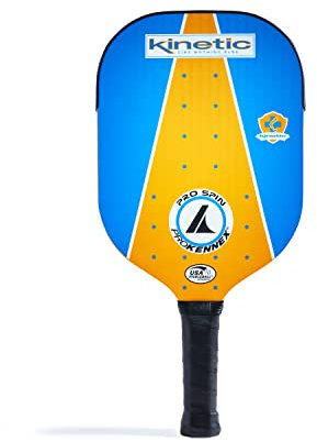 PROKENNEX Pro Spin – Pickleball-Paddel mit Graphit-Einlage und strukturierter Oberfläche – Comfort Pro Grip – USAPA genehmigt