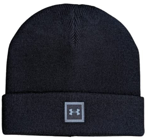 Under Armour UA Halftime Cuff Beanie f r Jungen, schwarz, Einheitsgr e