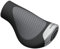 Ergon GP1 Evo Twistshift-Griffe für Fahrrad, Schwarz, Kautschuk, Unisex Erwachsene, 1 Stück