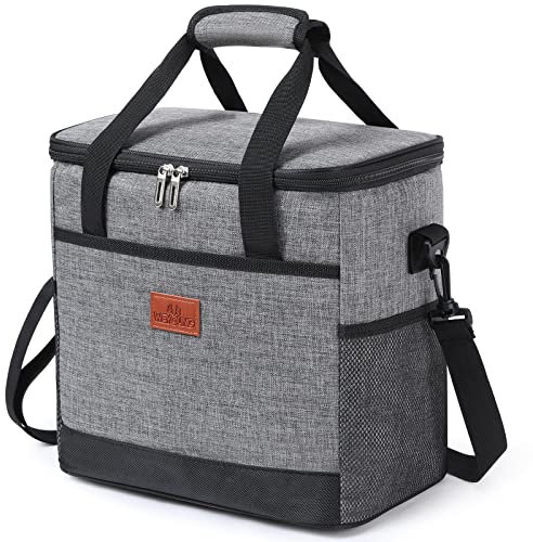 tanzdunsje kühltasche kleine 15L/kühltasche 27L faltbar Picknicktasche Auslaufsichere Camping lunchtasche damen Männer für Picknick, Strand, Arbeit, Ausflug,Fischen & mehr