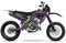 Arider Dekor (Aufkleber) für Rieju MRT 50/125 (2009-2021) | Skull Edition (Lila)