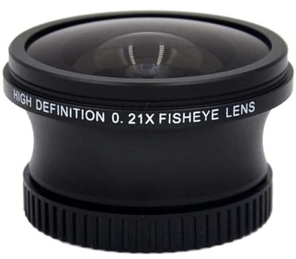 0,21x Fish-Eye Extreme Objektiv kompatibel mit Sony HDR-XR500V