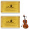 2 Stück Kolophonium Violine,Kolophonium Geige,Kolophonium Cello,Rosin,Kolophonium Bogenharz Geige Bratsche Cello,Naturharz,Staubarm,Ideal für Violine Cello-Hell Gefärbt