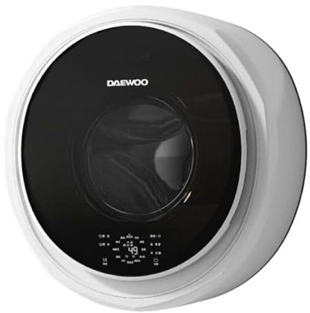 Mini Lavatrice Daewoo Winia 3 kg con Funzione Asciugatrice per Camper, Barca, Casa, Studenti, Ufficio – DY-BGX05