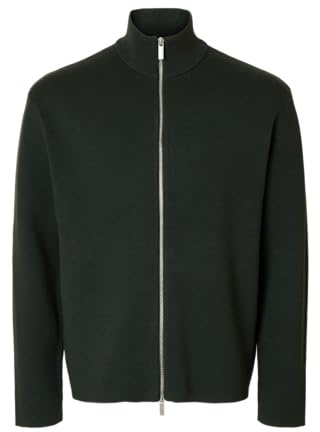 SELECTED MEN Slhteller Fn Relaxed Zip Cardigan Noos