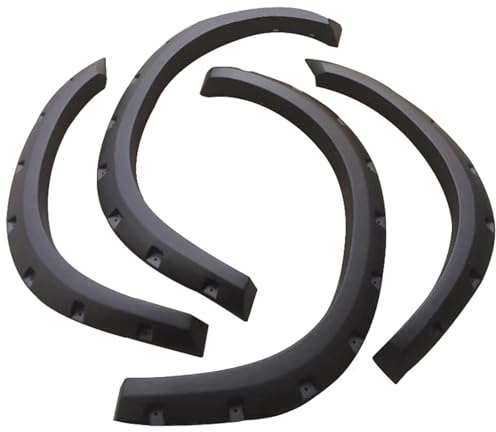 Auto Radkotflügel Für DODGE Für RAM 1500 2009-2017 2 Front + 2 Rad Fender Hintere Tasche Niet Bolt On Fender Auto Karosserieteile Fit Kotflügel Fender Flares Bögen