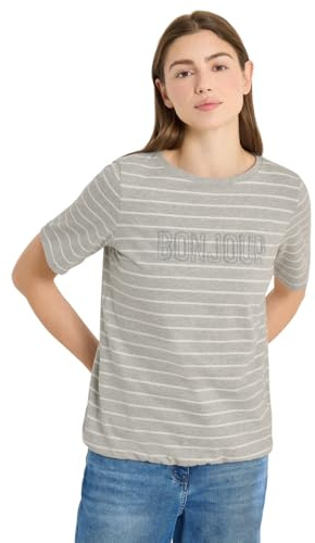Damen T-Shirt mit Schmuckstein Wording
